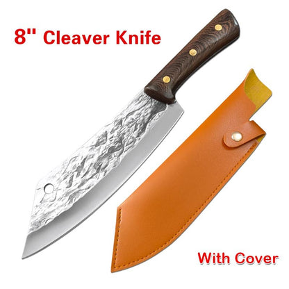 Tiger Patten Stainless Meat Cleaver