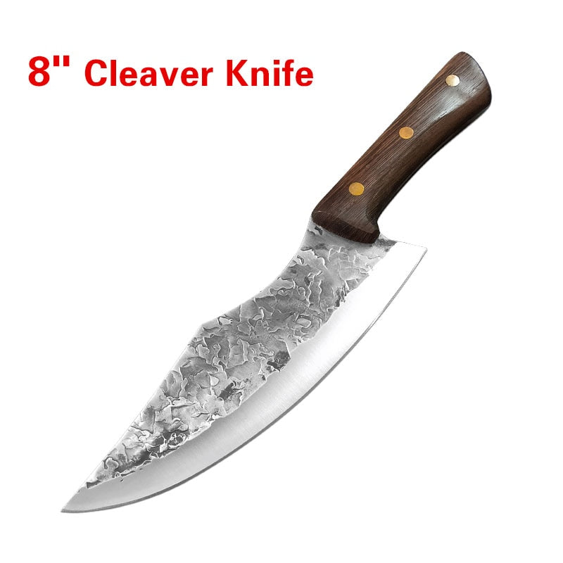 Tiger Patten Stainless Meat Cleaver