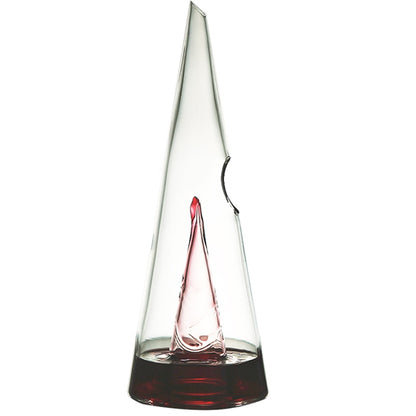 Pyramid Glass Wine Decanter