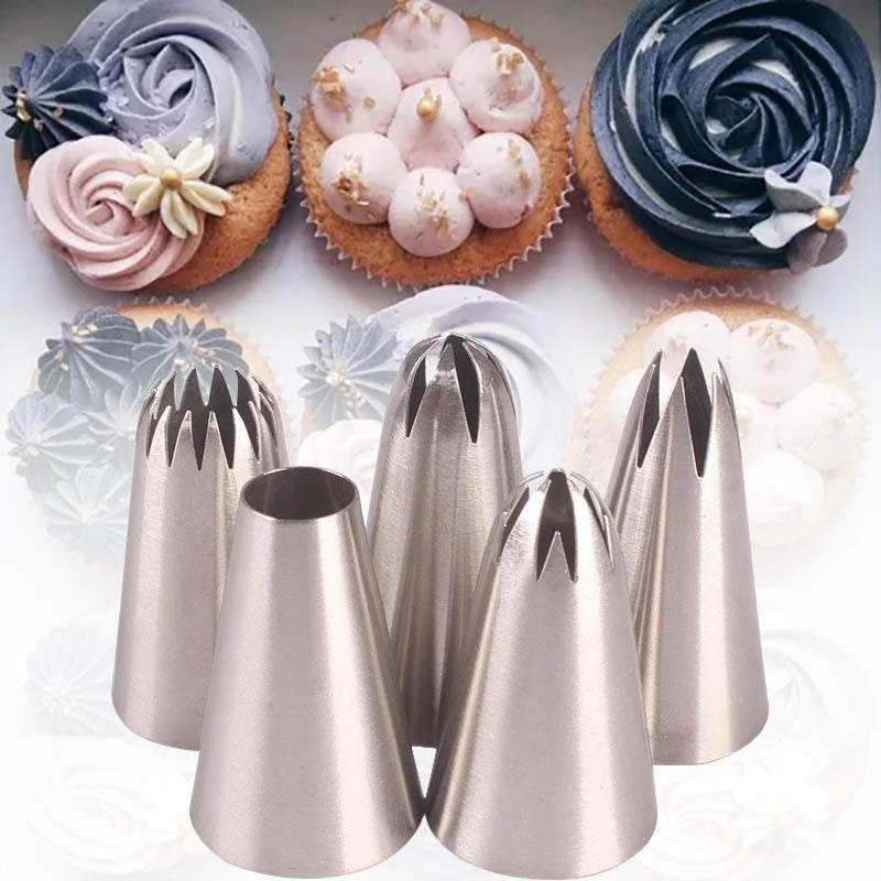 Stainless Steel Pastry Nozzle Molds