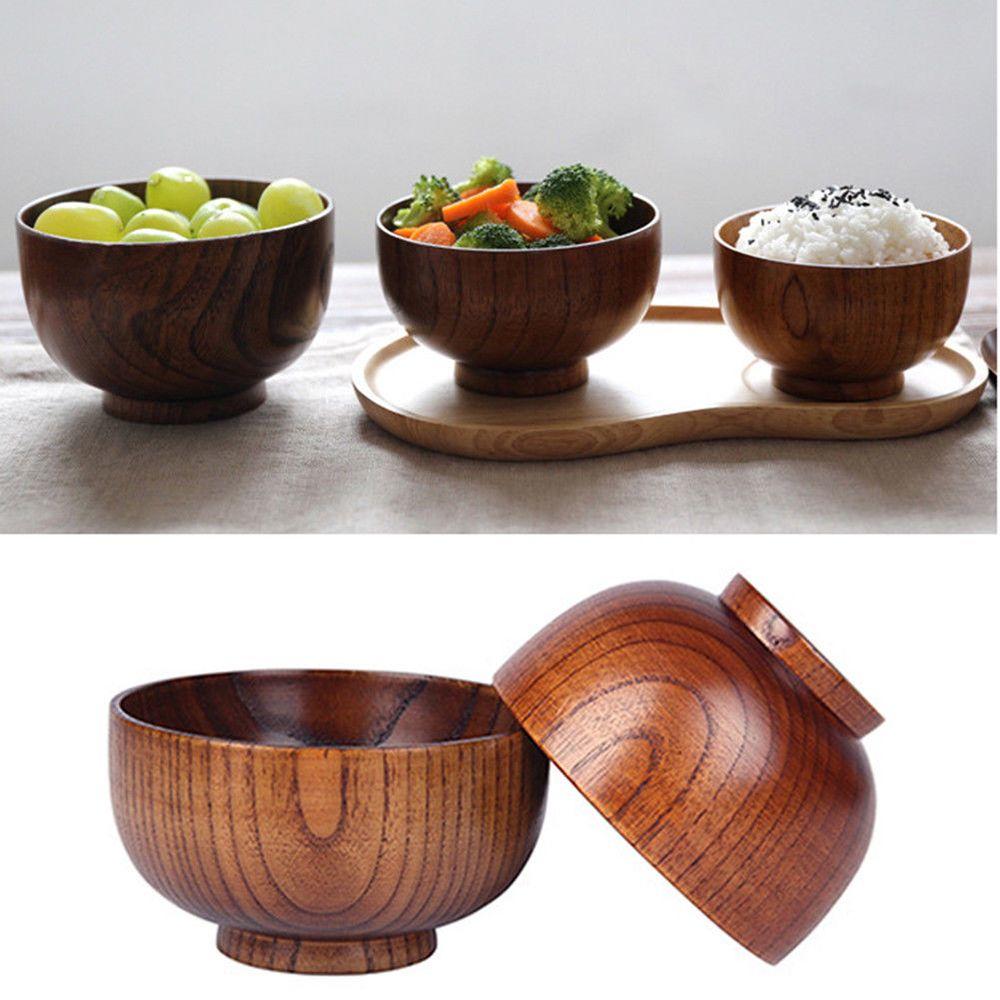 Japanese Style Nature Wooden Bowl Bowl