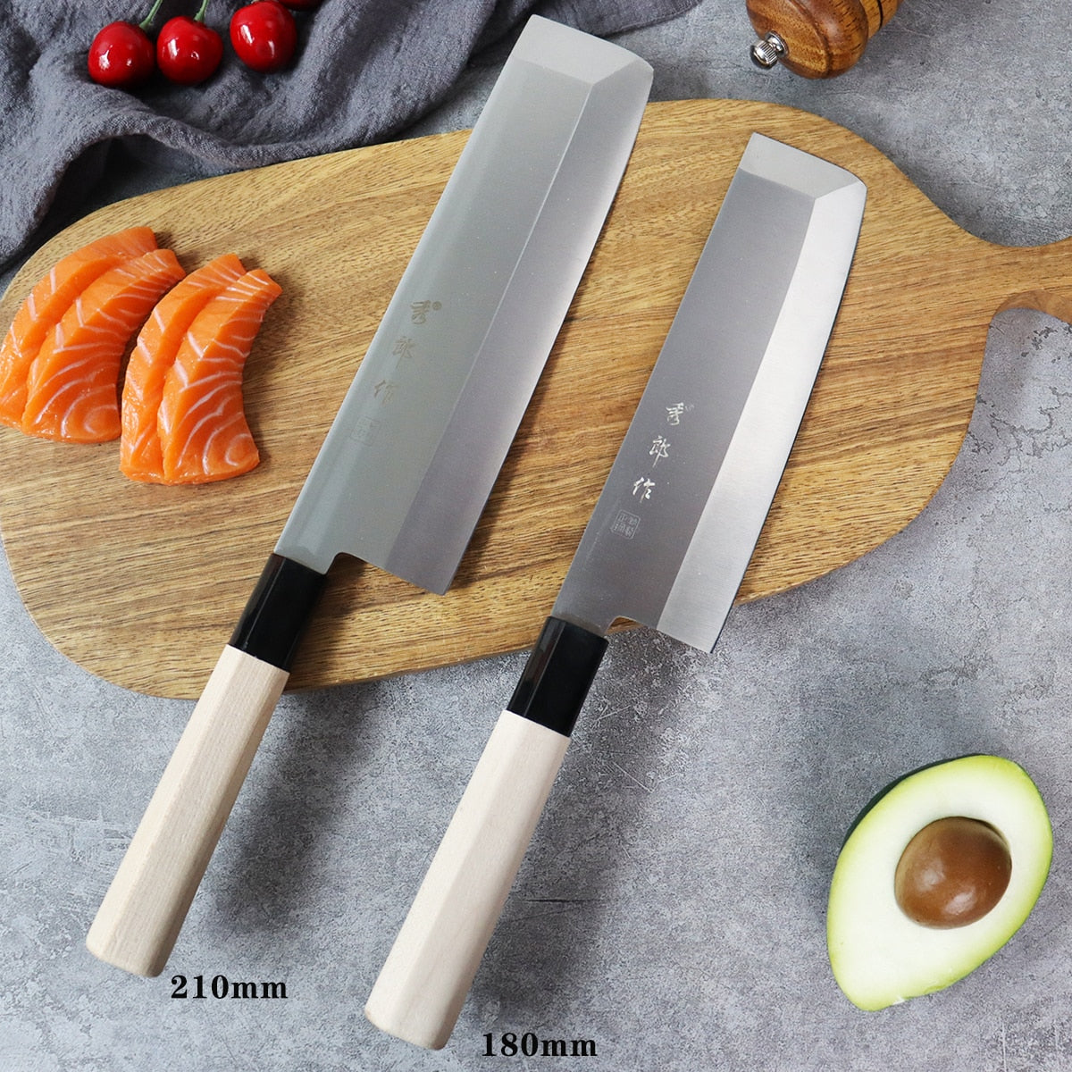 Professional Salmon Sushi Slicing Knife Set