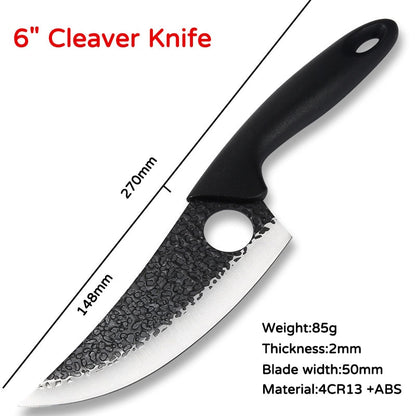 Tiger Patten Stainless Meat Cleaver