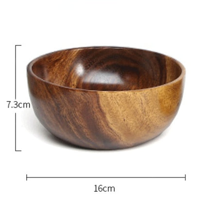 Japanese Style Nature Wooden Bowl Bowl