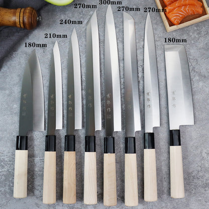 Professional Salmon Sushi Slicing Knife Set