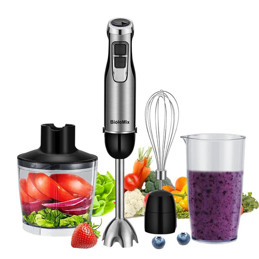 4 in 1 High Power Immersion Hand Stick Blender