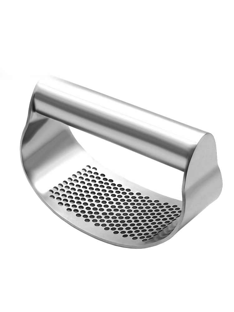 Stainless Steel Garlic Press