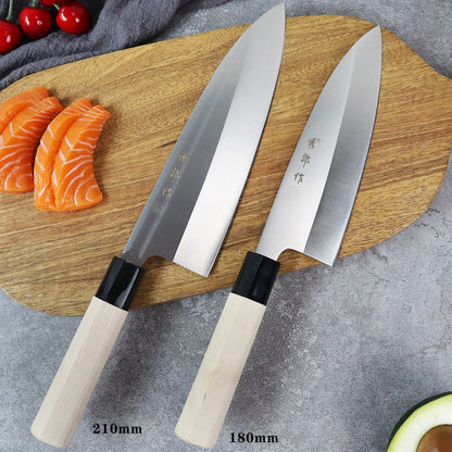 Professional Salmon Sushi Slicing Knife Set