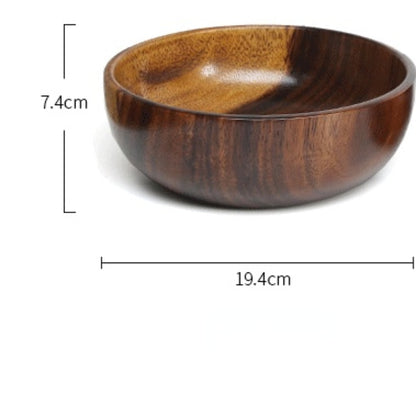 Japanese Style Nature Wooden Bowl Bowl