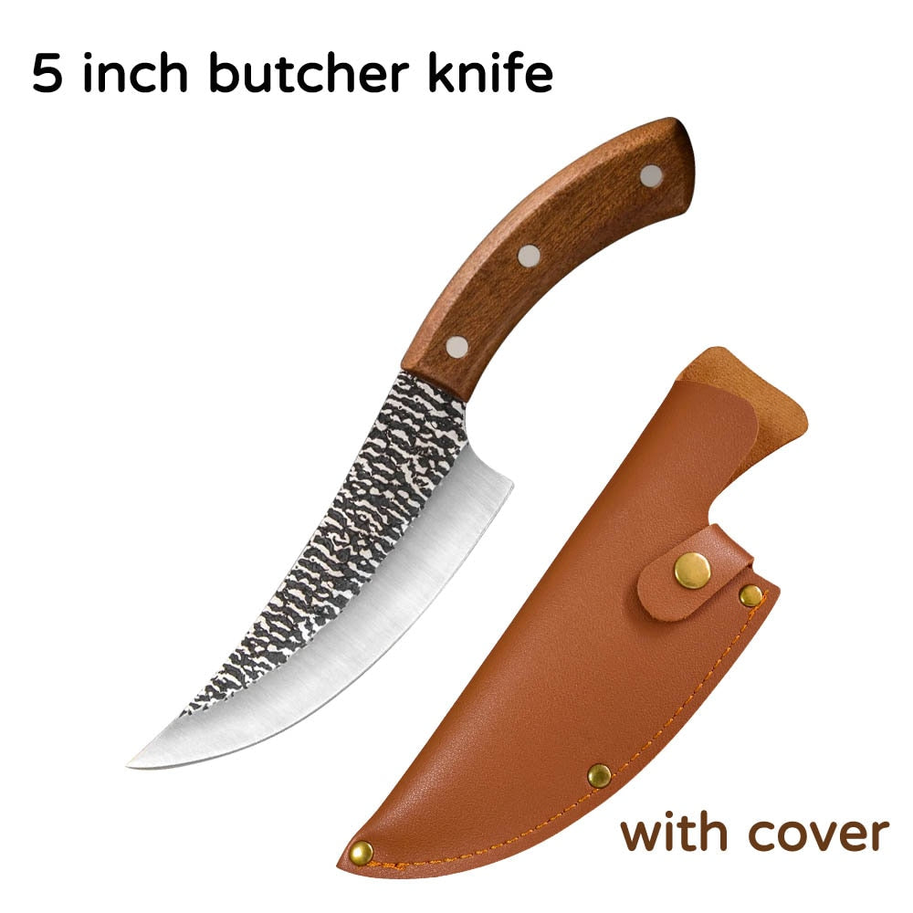 Tiger Patten Stainless Meat Cleaver