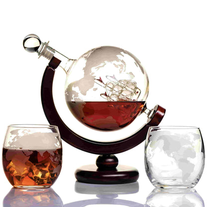 Whiskey Globe Decanter