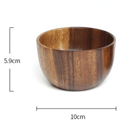 Japanese Style Nature Wooden Bowl Bowl