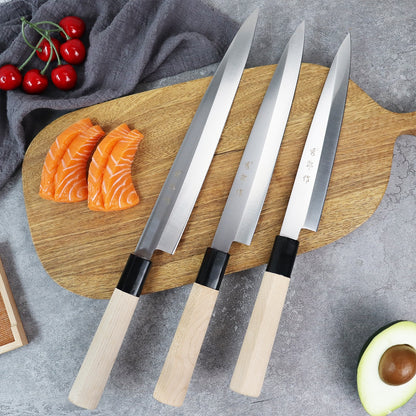 Professional Salmon Sushi Slicing Knife Set